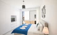 Modern and stylish double bedroom in Cyprus Protaras Villa Rentals.