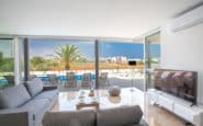 Luxury Villas in Protaras Cyprus with modern living room, open space, ideal for villa rentals.